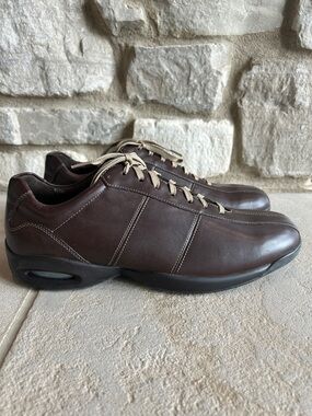 Cole Haan Air Ventura Sport O Men's Brown Leather Casual Sneakers